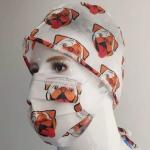 S&J Disposable 3-ply Kids Face Mask Medical Surgical Clinic Office Dental Food
