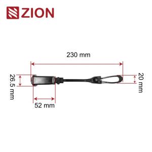 Quality ZCPAC-01 FTTH Nylon Flat Cable Drop Clamp | Durable Fiber Optic Cable Clamp for Indoor and Outdoor Use wholesale