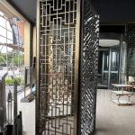 Hotel Lobby Partition Design Stainless Steel Wall Divider