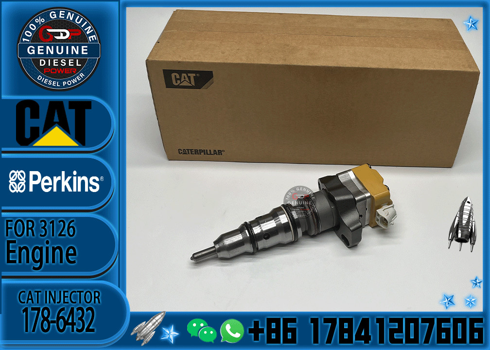 Common rail injector fuel injector 178-6432 10R-9348 188-1320 10R-9237 for 3216 Excavator 3126E 3126B