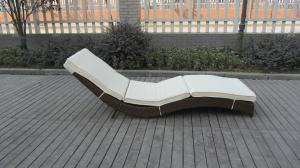 Quality Luxury Rattan Sun Lounger For Living Room / Hotel / Restaurant wholesale