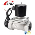 Stainless Steel Electric Water Fluid Threaded Solenoid Valve GB/12224