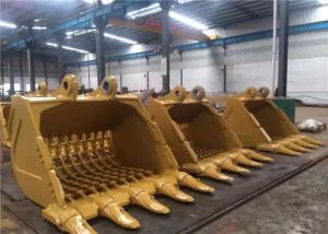 Quality Durable Excavator Digging Bucket Digger Attachments For Hard Soil / Sand wholesale
