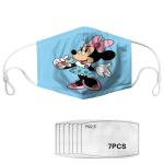 Cartoon Printed Cloth Face Masks for Kids