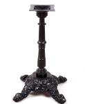 Steady Vintage Table Base Black Wrinkle Powder Coating Win Balance Brand
