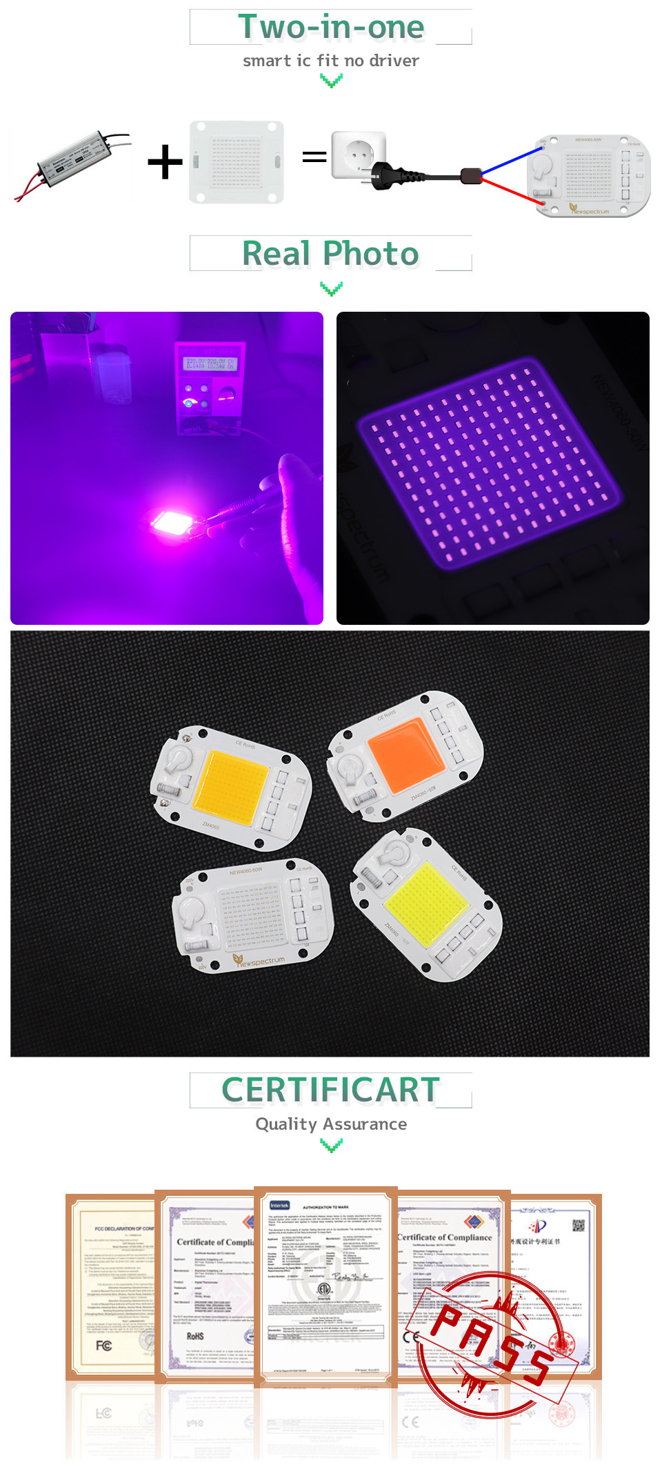 Low Power Consumption Led Module 3000k IP65 Warm White Cob Led