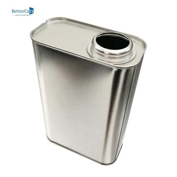 Cheap Solvent Paint Tin Suppliers , Square Empty Metal Paint Tins ISO9001 for sale