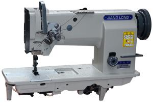 Quality 2200RPM DP17 Compound Feed Double Needle Sewing Machine wholesale