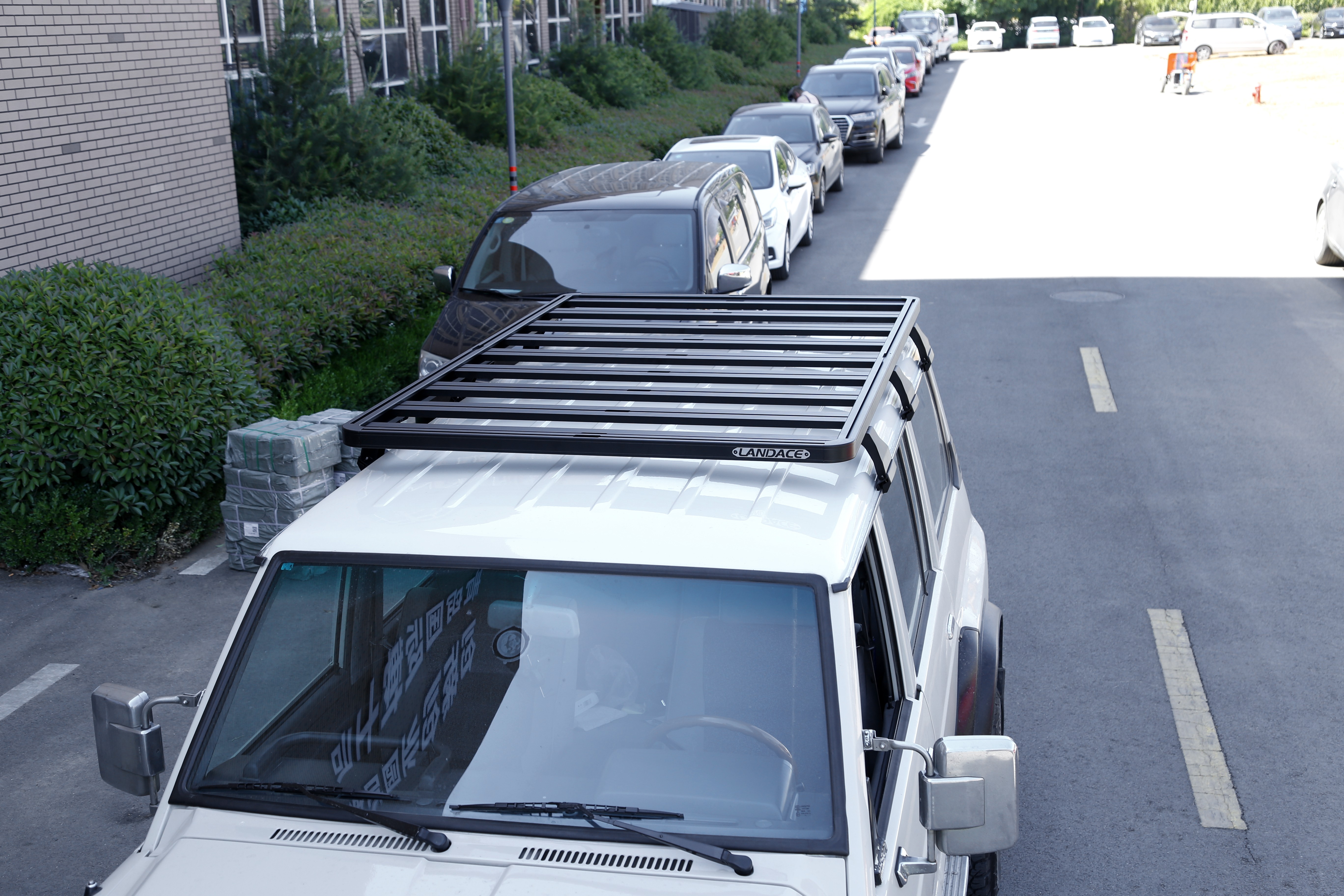 Sturdy and Durable Aluminium Flat Roof Rack Cargo Carrier Luggage Rack for NISSAN Y60