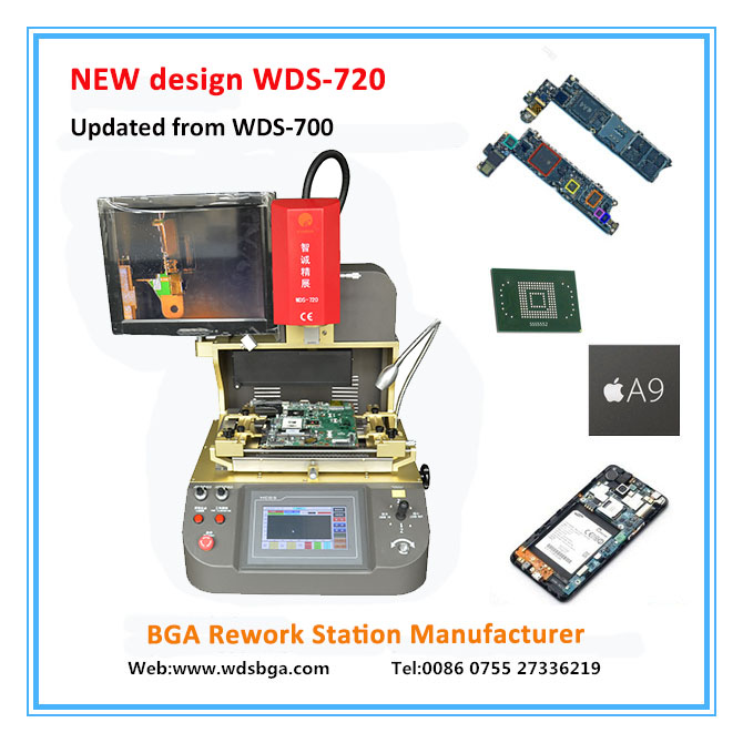 CE ISO Infrared BGA Rework Station WDS-720 Mobile Phone Bga Rework Station