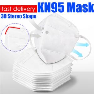 Quality 4 Ply Dust Mask N95 Particulate Filter Mask Pm2.5 Protective Respiratory wholesale