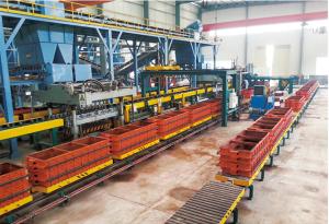 Quality Foundry High Pressure Moulding Line Automatic Sand Molding Machine wholesale