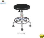 PU Leather 100kgs Load Used Antistatic Lab ESD Chairs