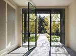 TS8390 Insulated Glass 2mm Aluminum Casement Door