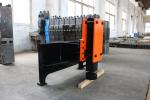 1100 Bpm Hydraulic Hammer Post Driver 2.5 Ton Vibrating Post Driver For Skid