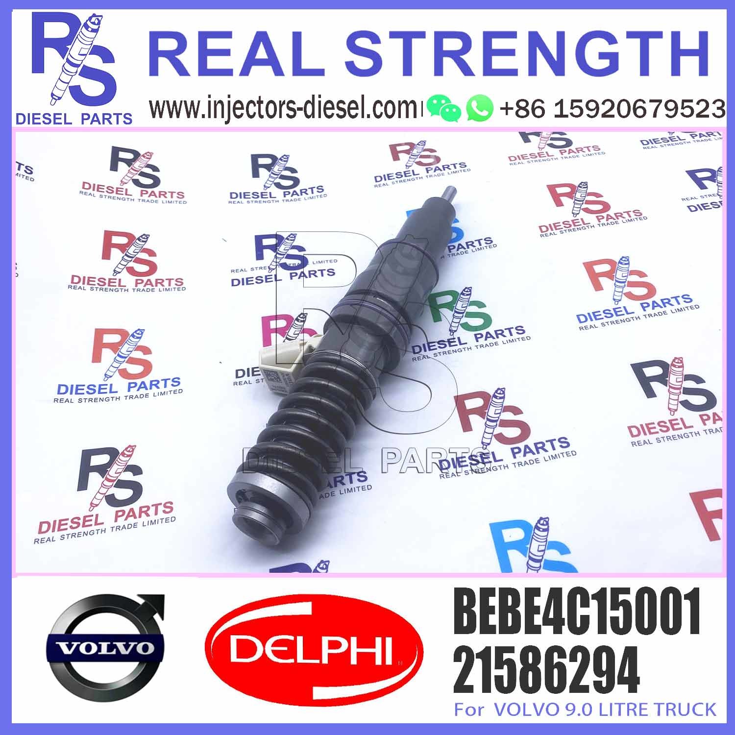 injector common rail injector 3801439 BEBE4C15001 For V-O-L-V 9.0 LITRE TRUCK fuel injector BEBE4C10001