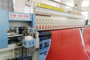 Quality 66 Needles 1000rpm Embroidery Quilting Machine For Leather / PU wholesale