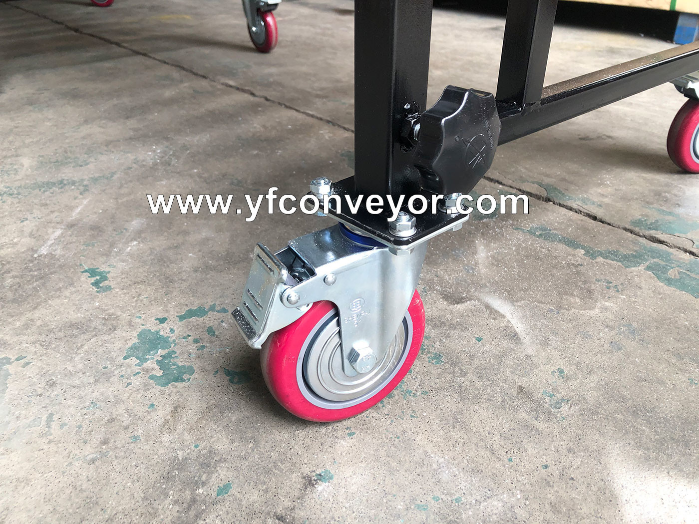 Durable ABS Skate wheel Conveyor,Gravity Flexible Conveyor