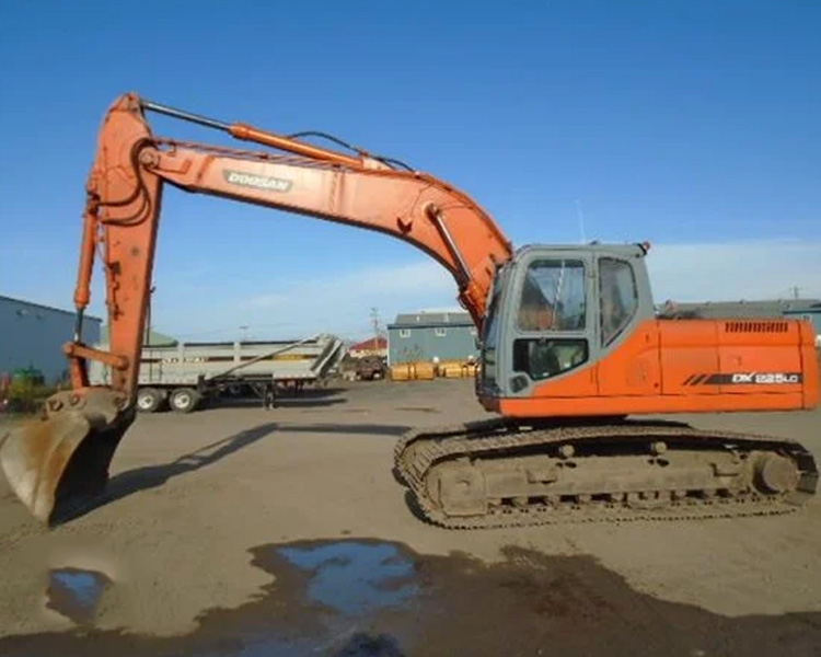 Original Used Doosan DX225 DX225LC-9 Excavator in South Korea