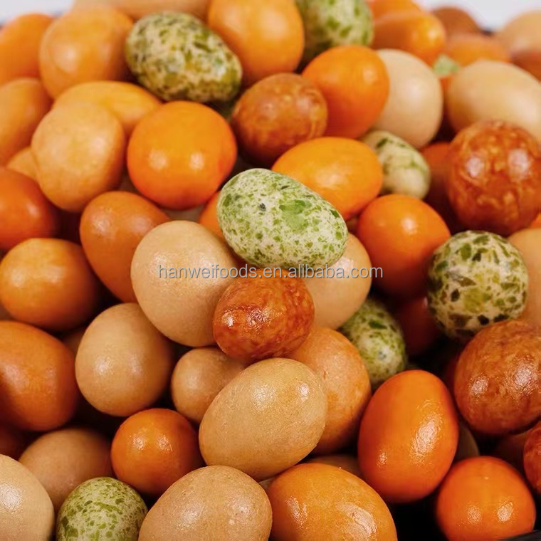 Corn Flavor Mixed Nuts Crisp Wonderful Taste Spicy Garlic Peanuts