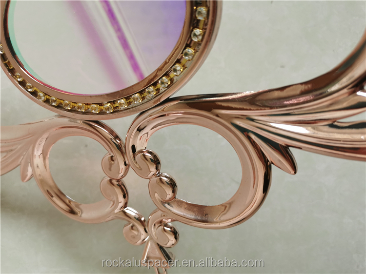 Golden pink double pane glass inserts flowers decorative double glazing glass and window