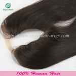 U-part Lace top closure 4''x4''malaysian virgin hair natural color 10''-24''L