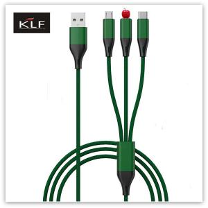 Quality 3 in 1 Nylonn Braided USB cable wholesale