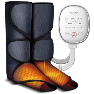 Quality FCC Heating Air Compression Leg Massager Foot Calf Massager For Circulation wholesale