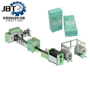 Quality Customizable Biodegradable Cotton Facial Tissue Machine With Laser Ranging wholesale