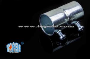 Quality Steel EMT Conduit Fittings , EMT Pipe Fittings Set Screw Coupling wholesale