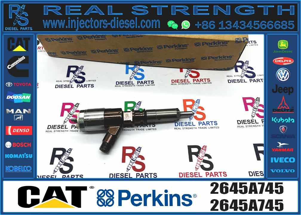 Diesel Fuel Engine Injector 2645A743 320-0670 10R-7670 2645A745 Fuel Injector For Cat Excavator Engine C6 C6.4