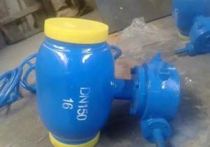 Quality Gear Worm Full Welding Ball Valve with DN150 PN16 Stainless Steel Material wholesale