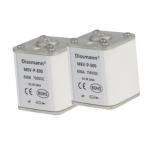 Semiconductor Industrial Power Fuses 750VDC European Standard Square
