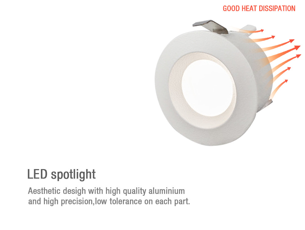 Multi Scene LED Ceiling Recessed Spot Light Dimmable Practical IP20