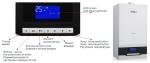 Simple Natural Gas Hot Water Boiler / Wall Mounted Condensing Boiler