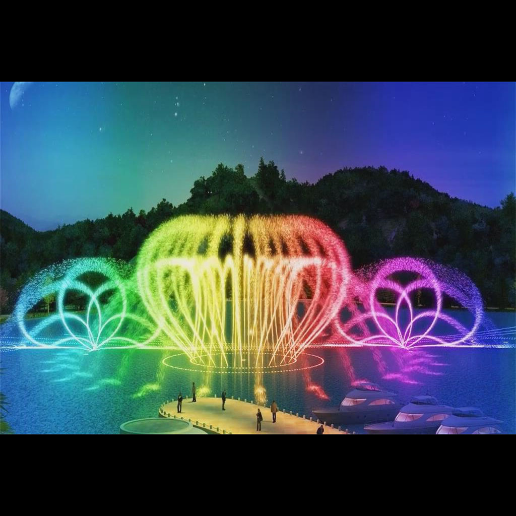 Character Special 100M Spray Fountain Super High Outdoor