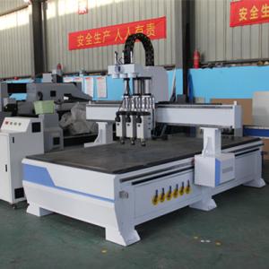 Quality CNC Router Machine Pneumatic 3 spindles wood furniture cutting machine wholesale