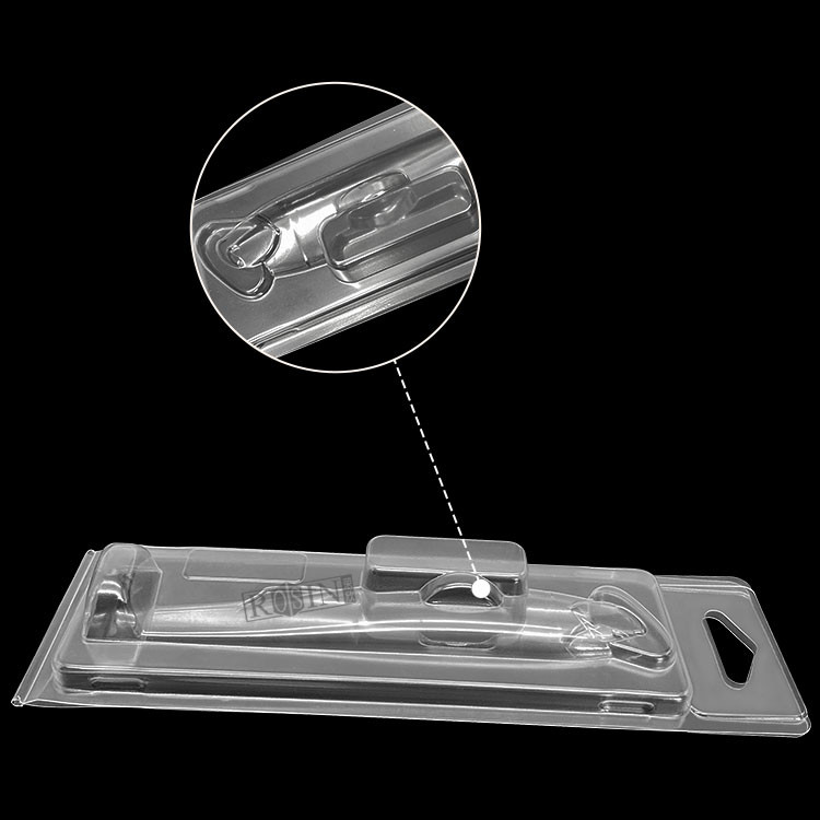 PVC Clear Fishing Tackle Packaging Blister Clamshell Fishing Lure Packaging Boxes