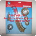 6 pcs Steel Wire Brush Set