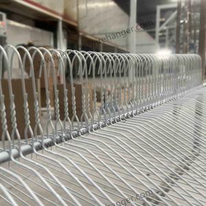 Quality 16-inch Painted Golden Laundry Wire Hanger, 1.9mm Diameter for Dry Cleaners wholesale