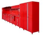 Garage Cabinet and Tool Storage Combination with Drawers Powder Coat Steel