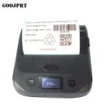 Portable 80mm thermal barcode printer bluetooth label sticker printer