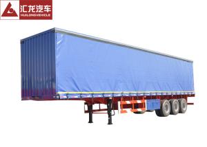 Quality Aluminum Alloy Rail Curtain Side Trailer 2 Inches Kingpin Length Curtain Printable wholesale