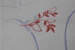 Stretchable Jacquard Knitting Fabric , 400gsm Poly Jacquard Fabric