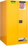 100 Lbs Chemical Steel Industrial Storage Cabinets Flammable In Gray Color