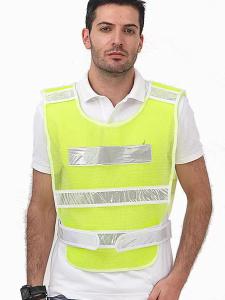 Quality Class 3 Police Traffic Reflective Vest Reflective Clothing Construction Site Sanitation wholesale