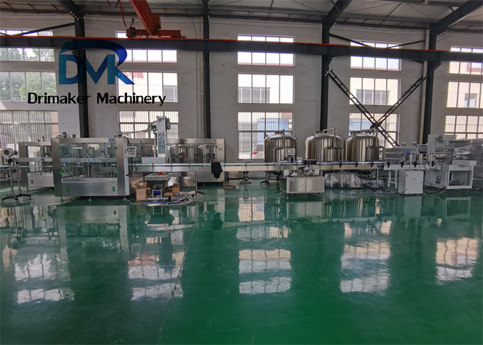 Fully Automatic Stainless Steel Water Bottling Plant Machine For Drinking Water