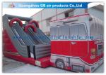 Outdoor Truck Shape Inflatable Water Slides For Kids And Adults Customized