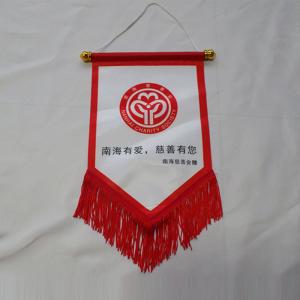 Quality Sublimated Printing Pennant Flag Banner Plain Cotton Canvas wholesale