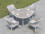 Hot Sales PE Rattan Aluminium chairs and table Hotel Outdoor Garden Patio chair